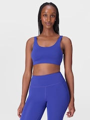 Sweaty Betty Rich Blue All Day Bralette - Image 5 of 6