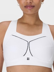 Sweaty Betty White Zero Gravity Running Bra - Image 5 of 7