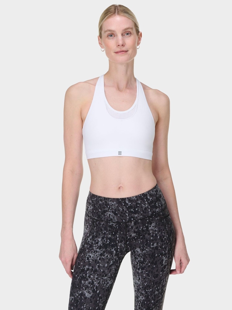 Sweaty Betty White Power High Impact Sports Bra - Image 1 of 7