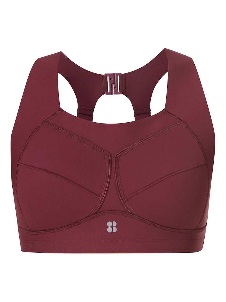 Sweaty Betty Red Zero Gravity Running Bra - Image 7 of 7