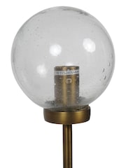Libra Interiors Brass Wellesley Three Globe Table Lamp - Image 6 of 6