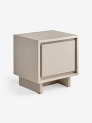 MADE.COM Natural Greige Wood Effect Kaci Bedside Table - Image 4 of 4