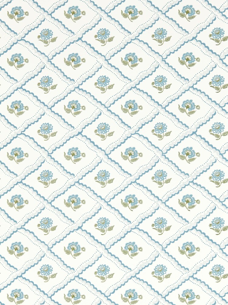 Sanderson Blue Fairdown Country Woodland Wallpaper 10M - Image 1 of 1