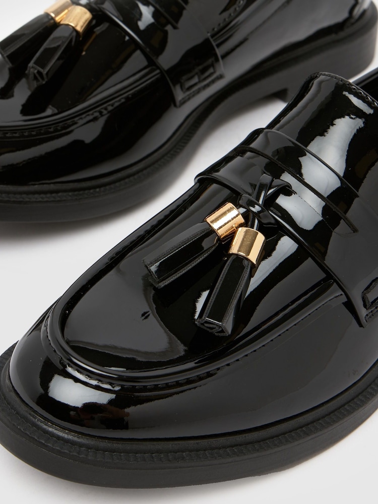 Schuh Layton Black Loafers - Image 4 of 4