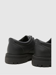 Schuh Reece Moccasin Lace Up Black Shoes - Image 2 of 4