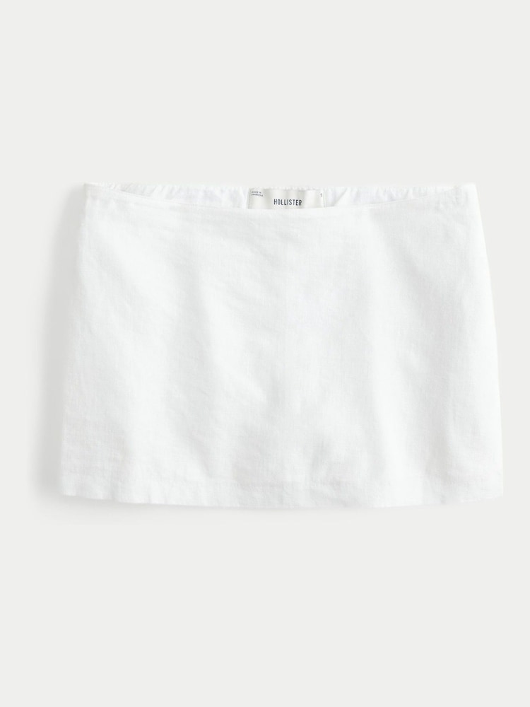 Hollister Linen White Skort - Image 1 of 3
