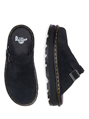 Dr. Martens ZebZag Suede Mule Shoes - תמונה 4 מתוך 5