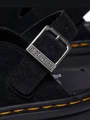 Dr. Martens ZebZag Suede Mule Shoes - תמונה 5 מתוך 5