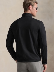 Ralph Lauren zils ceturtdaļas rāvējslēdzēja sporta krekls - Attēls 3 no 5