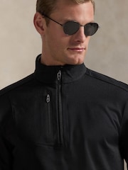 Ralph Lauren zils ceturtdaļas rāvējslēdzēja sporta krekls - Attēls 4 no 5