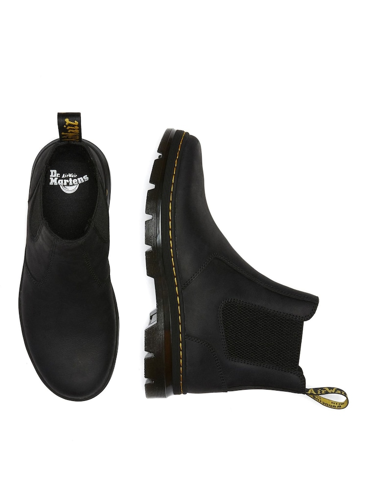 Dr. Martens Black Embury Chelsea Wyoming Boots - Image 8 of 8 Dr. Martens Black Embury Chelsea Wyoming Boots - Image 8 of 8