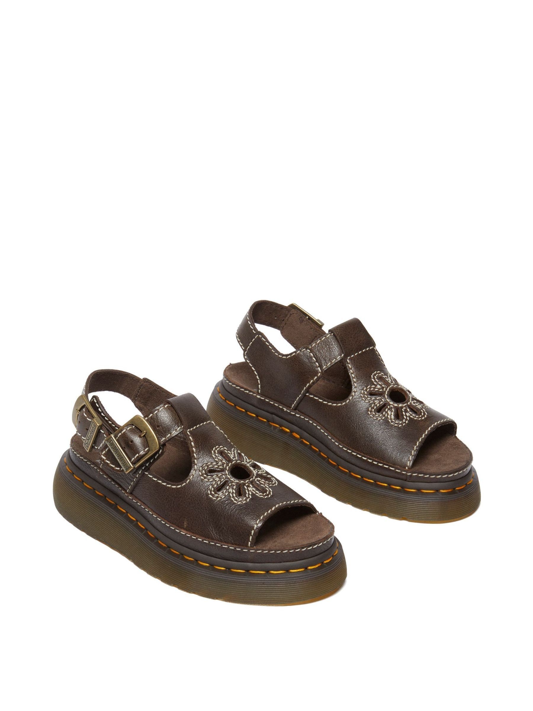 Buy Dr. Martens Brown Dunnet Flower Kelp Sandals from Next USA