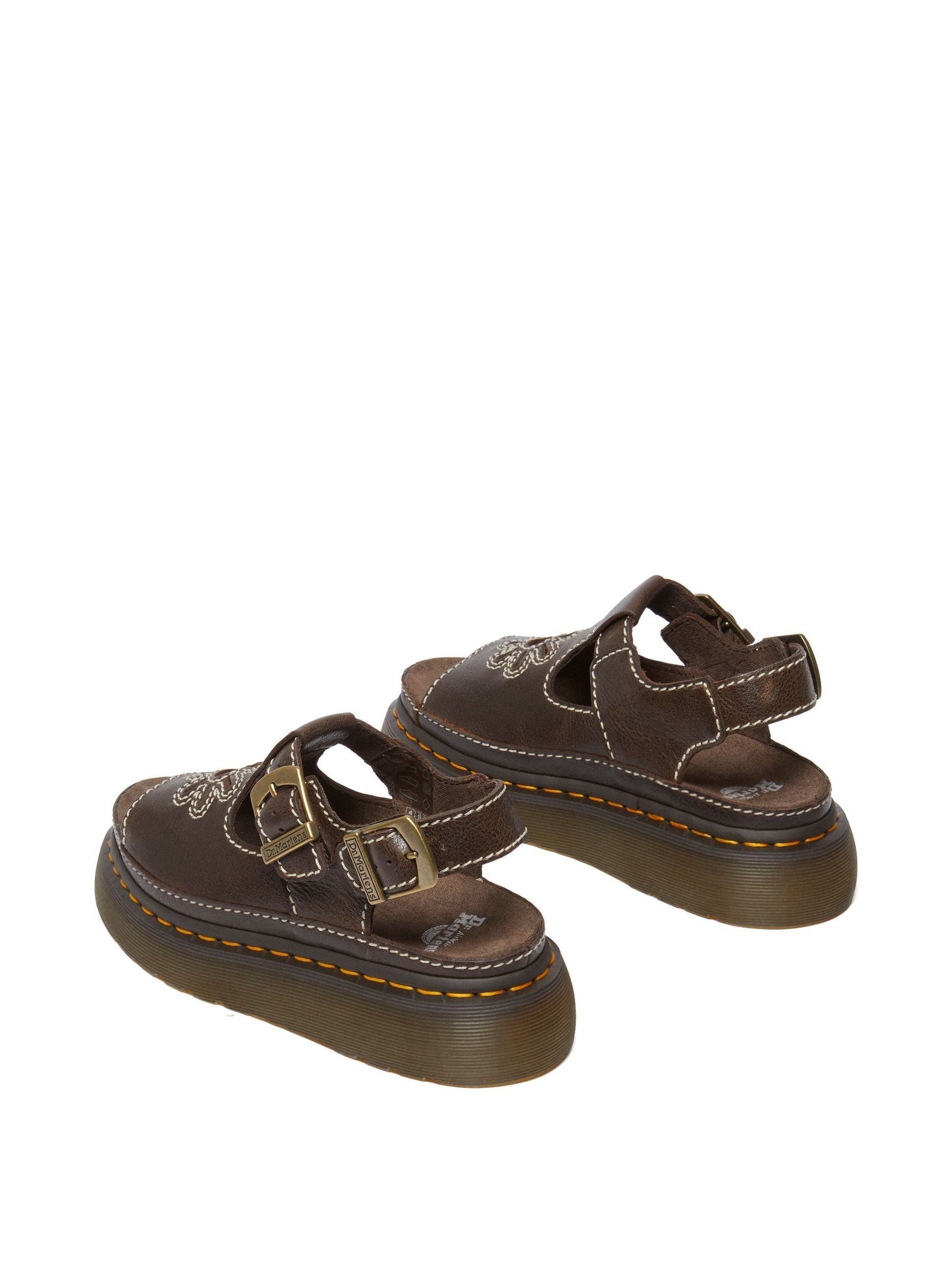 Buy Dr. Martens Brown Dunnet Flower Kelp Sandals from Next USA