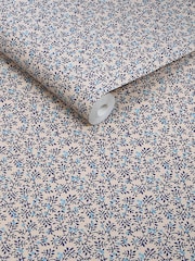 Navy Simplicity Trail A4 Wallpaper Sample - Image 4 of 5
