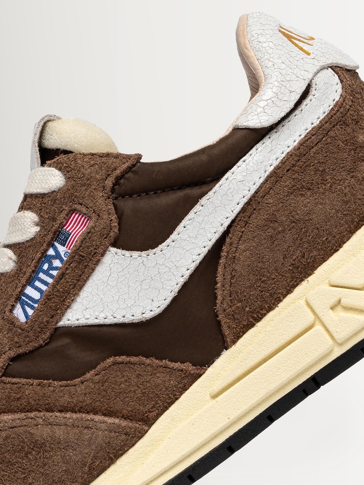 AUTRY Brown Reelwind Low Man NC39 Nylon Trainers - Image 6 of 6