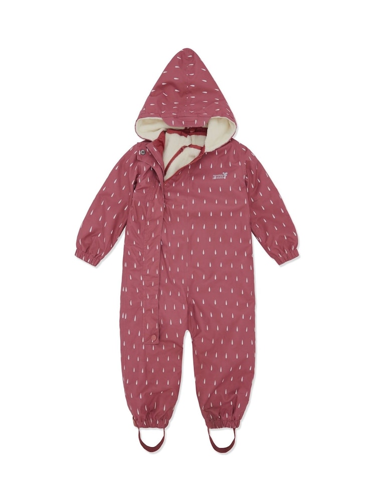Muddy Puddles Pink Waterproof 3-in-1 Puddlesuit - Image 2 of 9 Muddy Puddles Pink Waterproof 3-in-1 Puddlesuit - Image 2 of 9