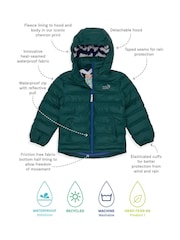 Muddy Puddles Green Waterproof Puffer Jacket - Image 7 of 7