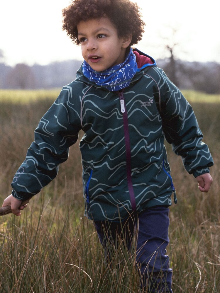 Muddy Puddles Green Waterproof EcoSplash Jacket - Image 1 of 7