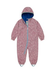 Muddy Puddles Pink Waterproof EcoSplash Puddle suit - Image 3 of 9