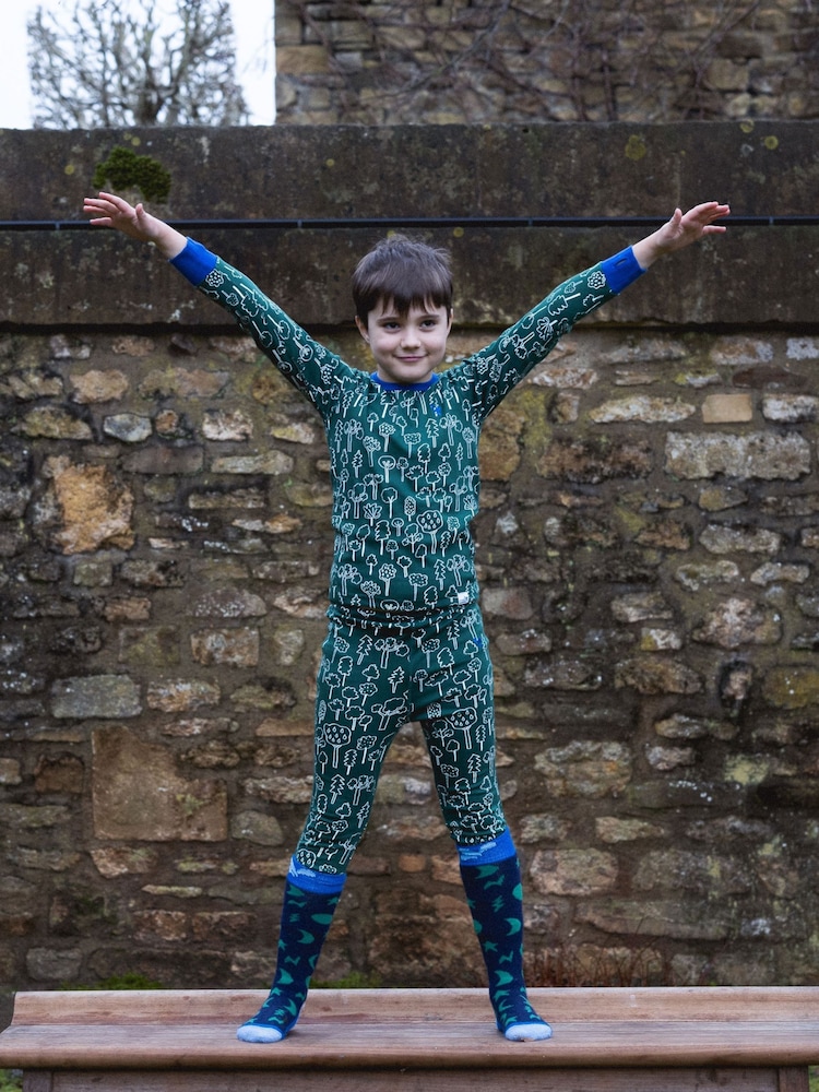 Muddy Puddles Green Thermal Baselayer Top - Image 1 of 4