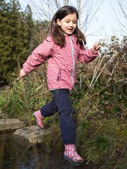 Muddy Puddles Pink Waterproof EcoSplash Jacket - Image 2 of 7