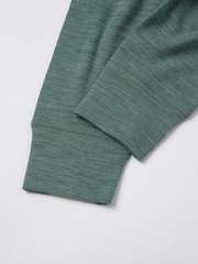 Polarn O. Pyret Green Merino Wool Long Johns Thermal - Image 2 of 3
