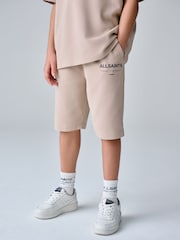 smALLSAINTS Neutral/Waffle Underground T-Shirt and Sweat Shorts Set - Image 2 of 14
