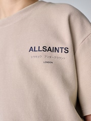 smALLSAINTS Neutral/Waffle Underground T-Shirt and Sweat Shorts Set - Image 7 of 14