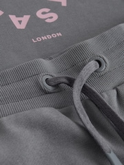 smALLSAINTS Charcoal Grey Tierra Oversized Short Sleeve Hoodie and Shorts Set - Image 14 of 14