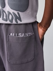 smALLSAINTS Washed Purple/Waffle Orlando T-Shirt and Sweat Shorts Set - Image 5 of 11