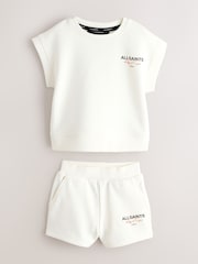 smALLSAINTS Amore Underground Short Sleeve Sweatshirt and Shorts Younger Set - Bild 1 av 5