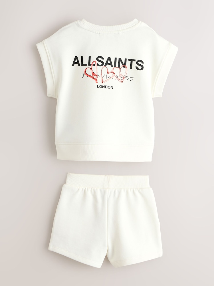 smALLSAINTS Amore Underground Short Sleeve Sweatshirt and Shorts Younger Set - Bild 2 av 5