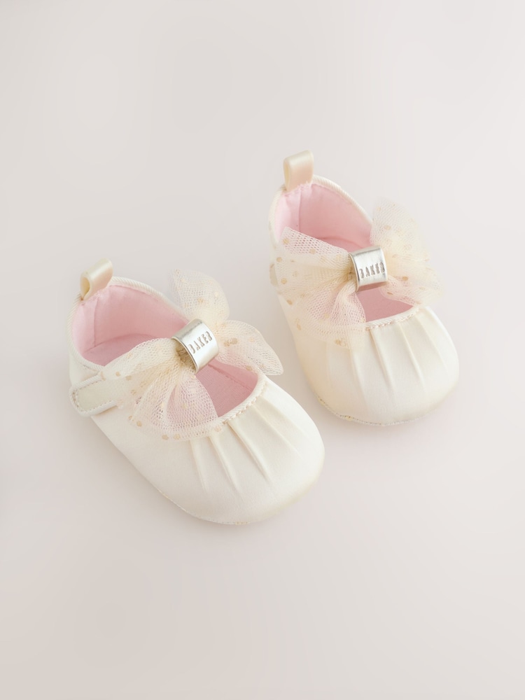 Baker by Ted Baker Baby Padders Shoes With Bow - Image 1 of 5