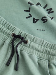 أخضر - طقم من شورت رياضي وتيشِرت Tierra من smALLSAINTS - صورة 15 من 15