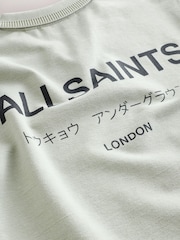 smALLSAINTS Mint Green Underground Open Collar Polo Shirt - Image 6 of 6