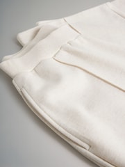 The Set 2 Pack Wide Leg Jogger Chocolate Brown/Cream - Image 5 of 5