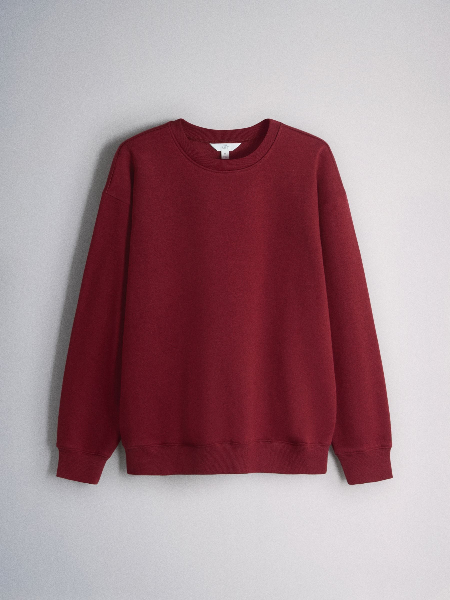 Buy The Set 3 Pack Drop Arm Crew Neck Sweat Tops Red/Blue/Stripe