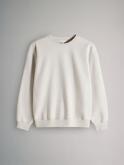 The Set Navy/Oatmeal 4 Pack Crew Neck Sweat and Wide Leg Joggers - Image 3 of 7