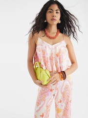 River Island Pink Printed Jumpsuit - Image 2 of 4