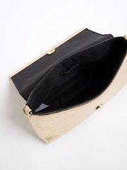 River Island Gold Bar Front Clutch Bag - Image 5 of 6