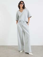 River Island Marl Tailored Interlock Trousers - Imagem 2 de 4