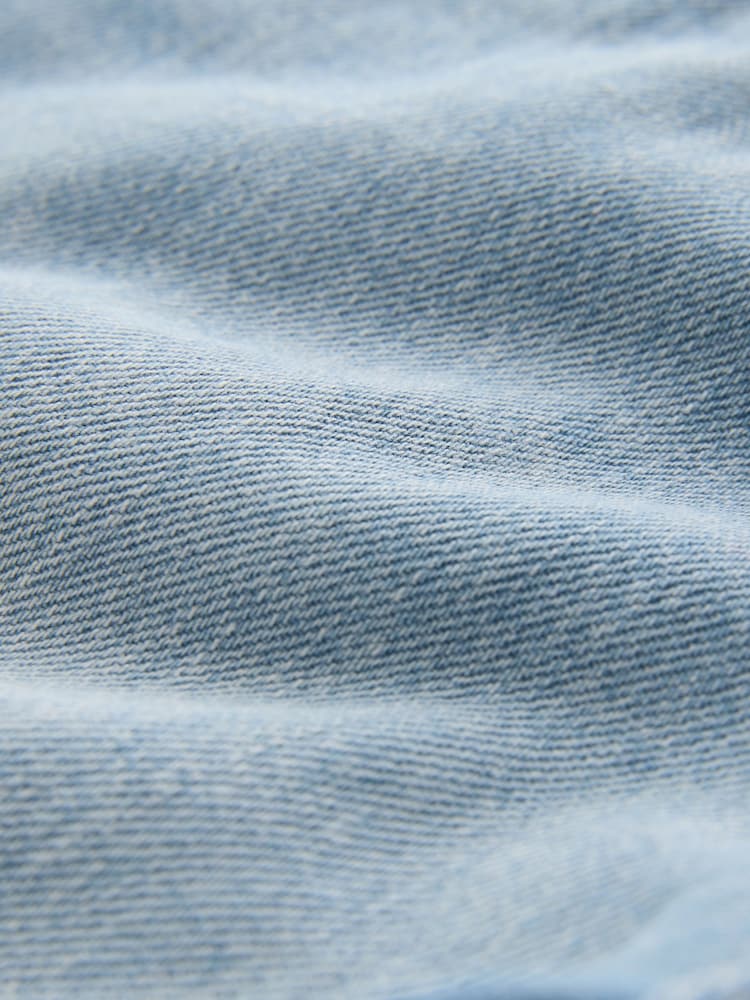 浅蓝色 - Bermuda Denim Shorts - 13的图像13｝