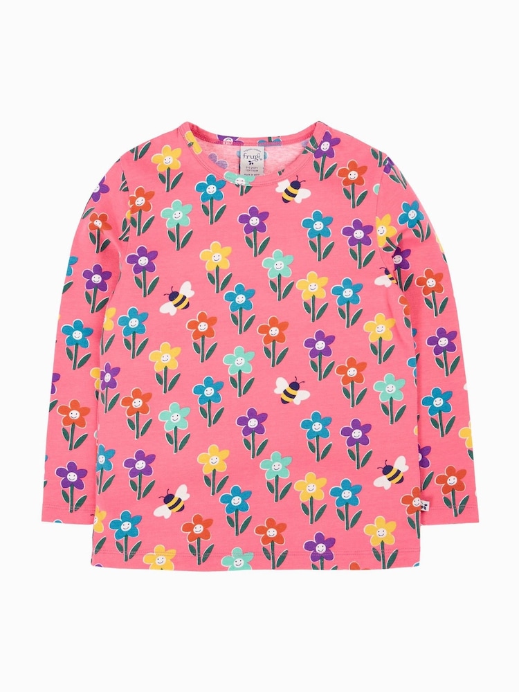 Frugi Pink Bryher T-shirt - Image 1 of 3
