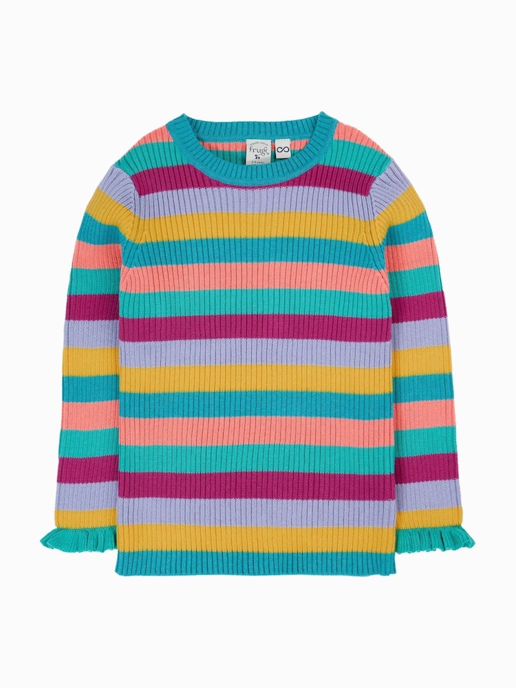 Frugi Blue Zoe Knitted Jumper - Image 1 of 4