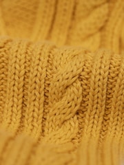 Frugi Yellow Caleb Character Knit Jumper - Image 4 of 4