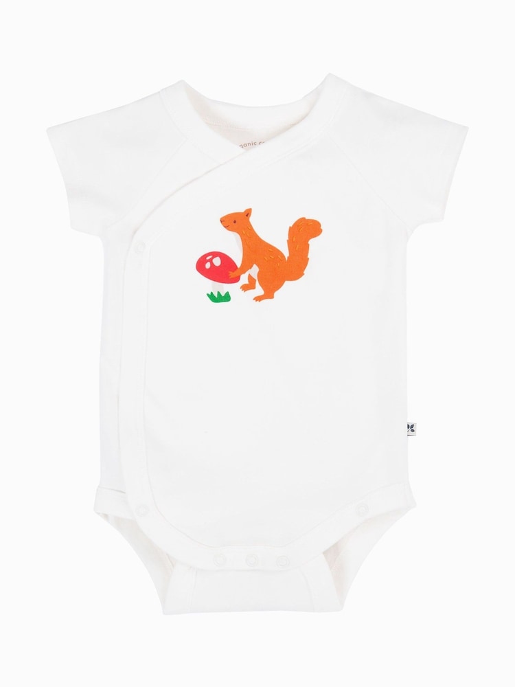 Frugi Shay 2 Pack White Bodysuits - Image 2 of 3