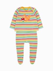 Frugi Brooke Easy Dressing Babygrow - Image 1 of 4