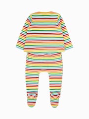 Frugi Brooke Easy Dressing Babygrow - Image 2 of 4