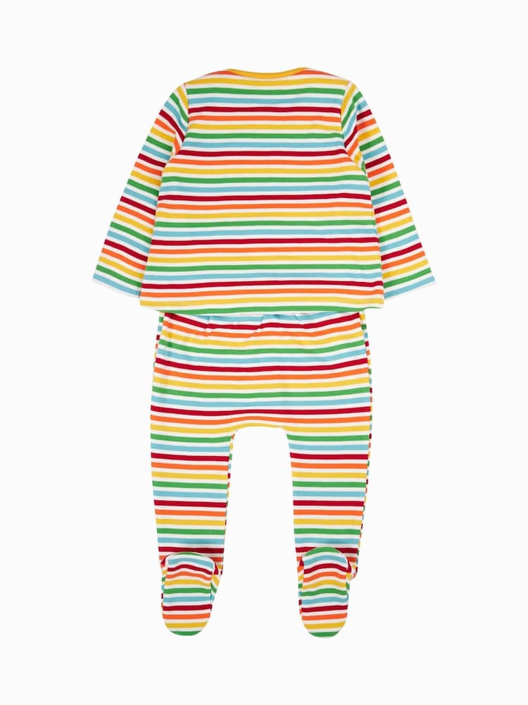 Frugi Brooke Easy Dressing Babygrow - Image 2 of 4