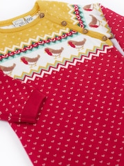 Frugi Christmas Knitted Romper - Image 2 of 4